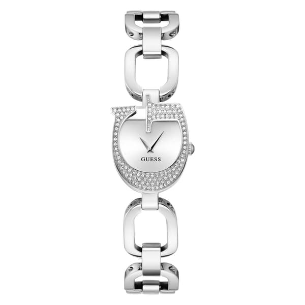 Womens Guess Silver-Tone Analog Watch - GW0683L1 - image 