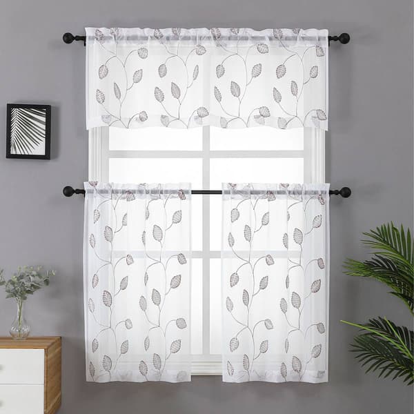 Florence Tier Kitchen Curtain Set - image 