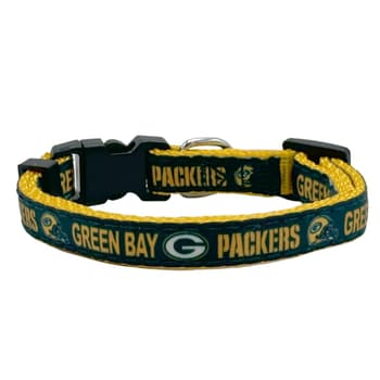 Green Bay Packers NFL Pink Dog Collar