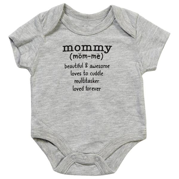 Baby Unisex &#40;3-9M&#41; Baby Essentials Mommy Awesome Bodysuit - image 