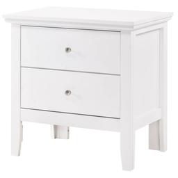 Passion Furniture Primo 2-Drawer Nightstand