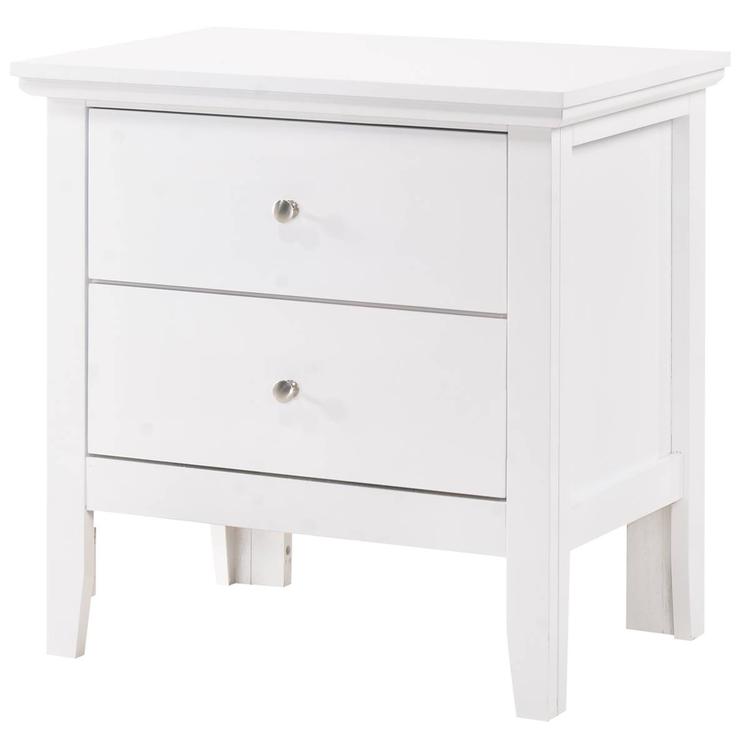 Passion Furniture Primo 2-Drawer Nightstand