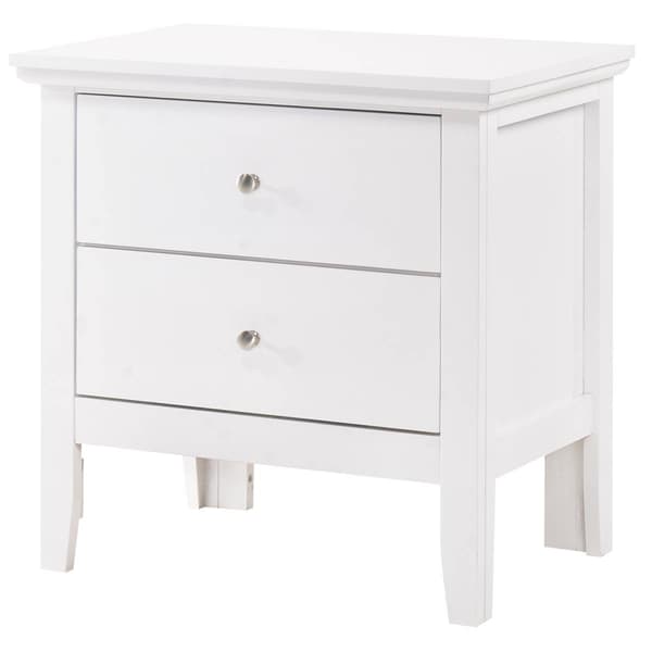 Passion Furniture Primo 2-Drawer Nightstand - image 