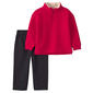 Toddler Boy Carter''s(R) Sherpa-Lined Fleece Pullover & Pants Set - image 1
