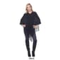 Womens White Mark Frostine Poncho - image 5