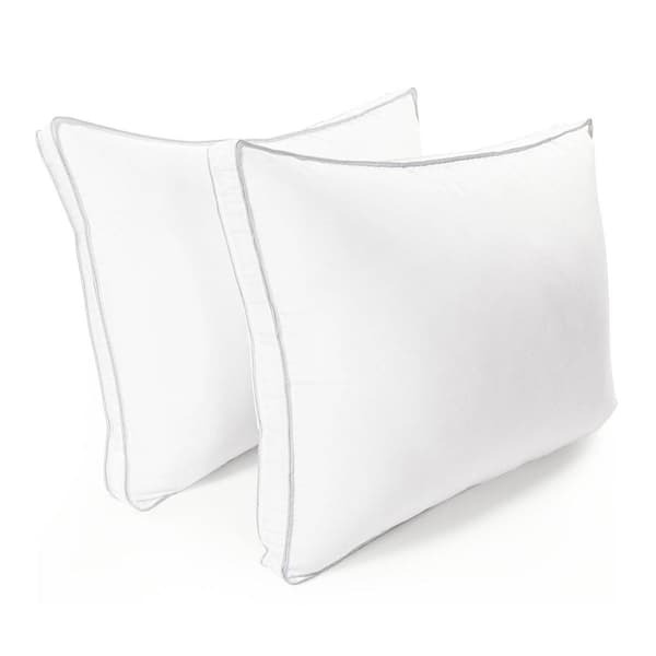 Superior Hypoallergenic Gusset Standard Pillows - Set of 2 - image 