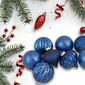 Northlight Seasonal 12pc. Finial and Ball Christmas Ornaments - image 3