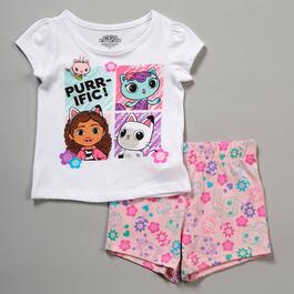 Toddler Girl Gabby''s Dollhouse Top & Shorts Set
