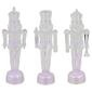 Northlight Seasonal LED Icy Crystal Nutcrackers - Set of 3 - image 1