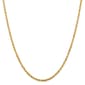 Unisex Gold Classics(tm) 2.75mm. 14k Diamond Cut Light Rope Necklace - image 1