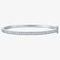 Nova Star(R) Sterling Silver Lab Grown Diamond Bangle - image 1