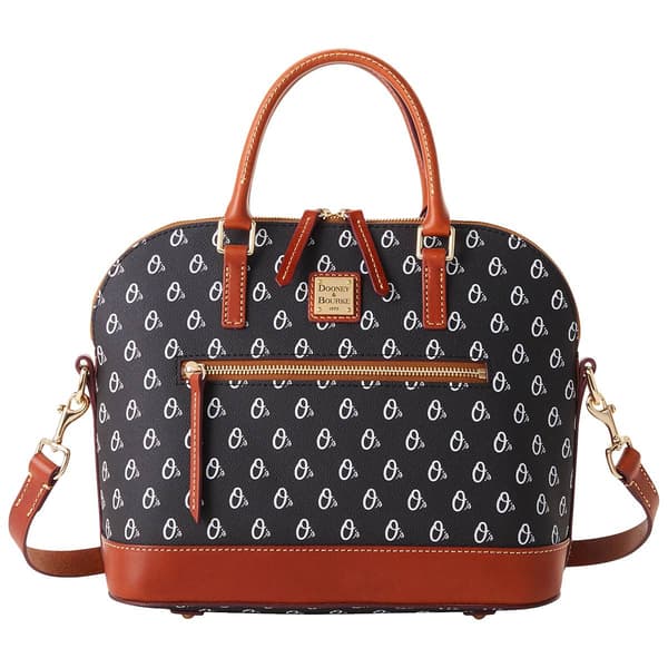 Dooney & Bourke Orioles Dome Zip Satchel - image 