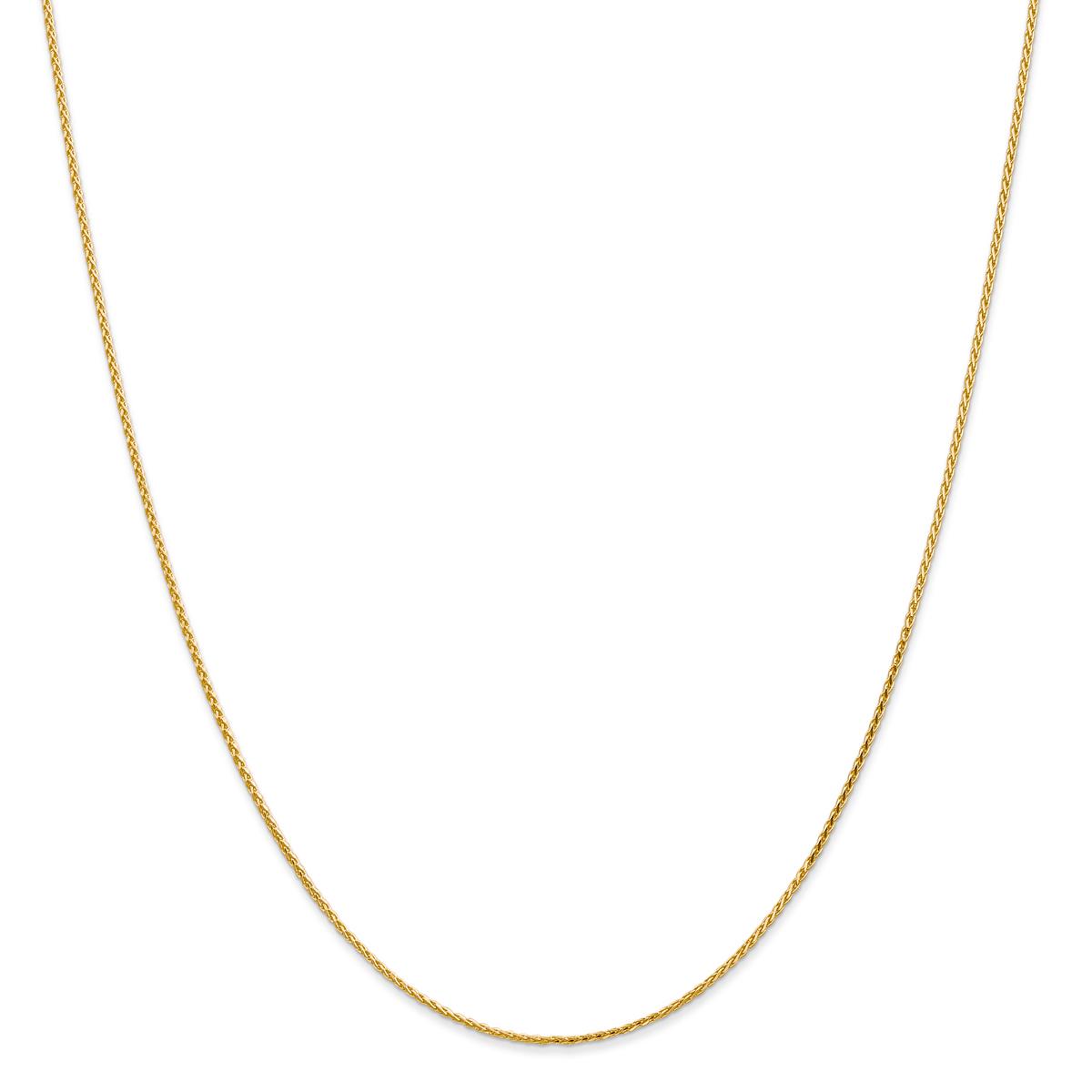 Unisex Gold Classics™ 1.0mm.14kt. Parisian Diamond 14in. Necklace