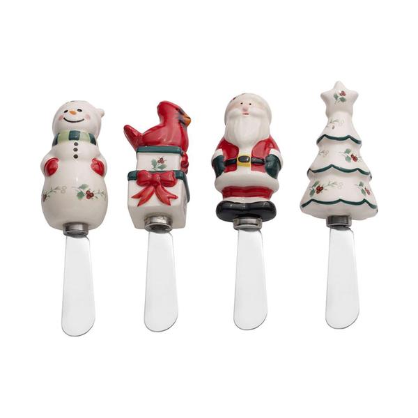 Pfaltzgraff Winterberry Christmas Spreaders - image 