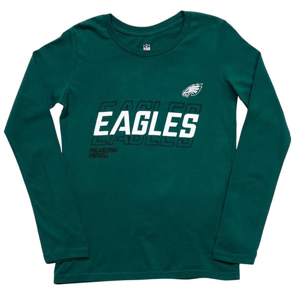 Boys (8-20) NFL Eagles Energy Long Sleeve Tee - image 