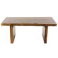 9th & Pike(R) Brown Wood Contemporary Coffee Table - image 1