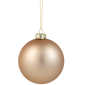 Northlight 4ct. Gold 2-Finish Christmas Ball Glass Ornaments - image 5