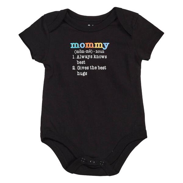 Baby Unisex &#40;3-9M&#41; Baby Essentials Mom Knows Best Bodysuit - image 