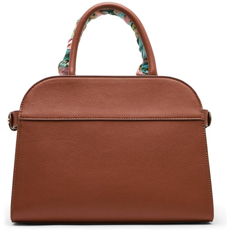 Anne Klein Round Satchel with Scarf