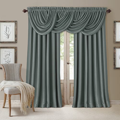 Elrene All Seasons Waterfall Window Valance