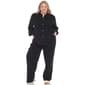 Plus Size White Mark Long Sleeve Button Down Cotton Gauze Set - image 1