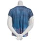 Plus Size OneWorld Short Sleeve Embellished Tee - Navy - image 3