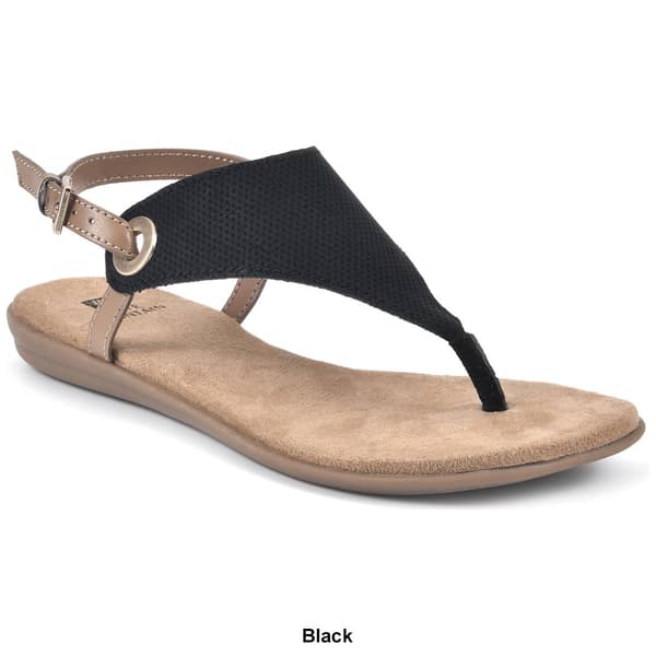 Womens White Mountain London Flat Sandals