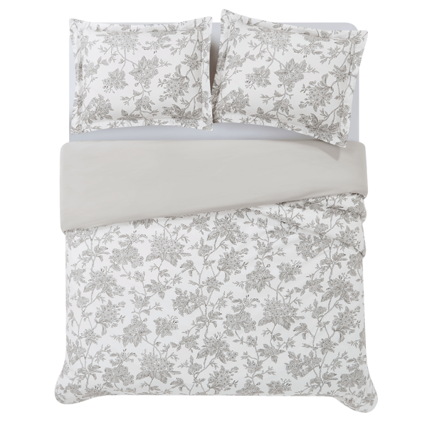 Brooklyn Loom Mila Floral 3pc. Comforter Set