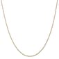 Gold Classics&#40;tm&#41; 1.0mm. 14k Solid Diamond Cut Spiga Necklace - image 1