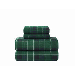 Truly Soft Tartan Plaid Flannel Sheet Set