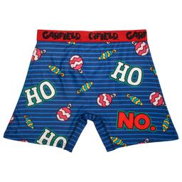 Mens Nickelodean Garfield™ "Ho Ho No" Christmas Boxer Briefs