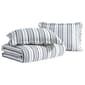 Laura Ashley Stripe Perfection Cotton Reversible Quilt Set - image 4