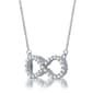 Nova Star&#174; Sterling Silver 1/4ctw. Lab Grown Diamond Pendant - image 2