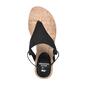 Womens White Mountain All Good Glitter Wedge Thong Sandals - image 4