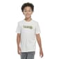 Boys (8-20) adidas(R) Outdoor Short Sleeve Tee - Tan Heather - image 1