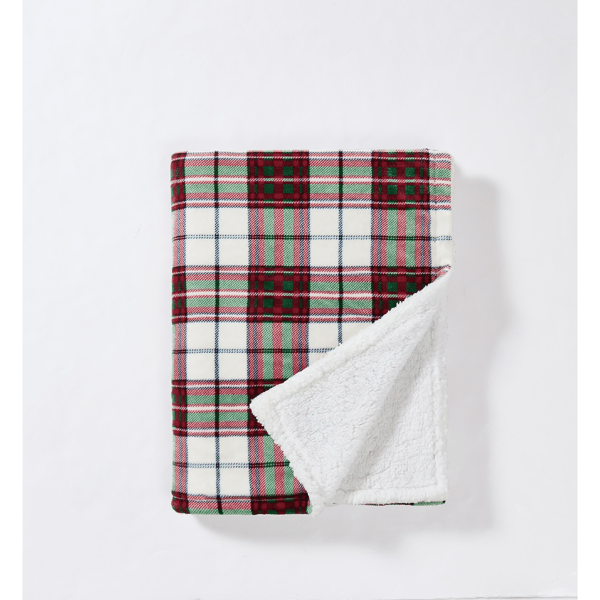 Truly Soft Cuddle Warmth Marlon Plaid Throw
