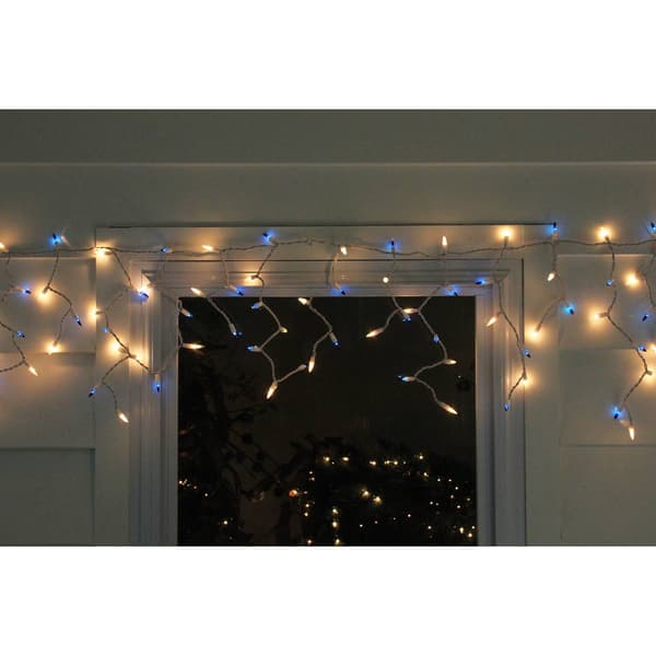 Northlight Seasonal 100ct. Blue Icicle Mini Christmas Light Set