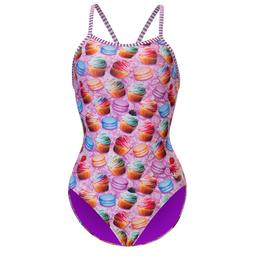 Womens Dolfin(R) Uglies V-2 Back Bon Appetit One Piece Swimsuit