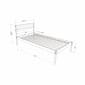 South Shore Sweedi Twin Wooden Bed - image 8