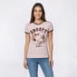 Juniors C-Life Snoopy Horse Ringer Baby Tee With Stripe - image 1