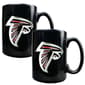 NFL Atlanta Falcons 2pc. Coffee Mug Set - Black - image 1