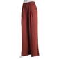 Juniors Celebrity Pink Solid Wide Leg Pleated Trouser Pants - image 1