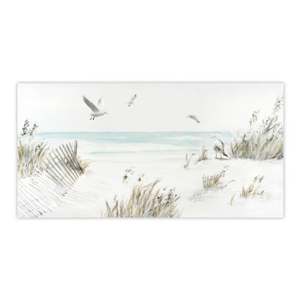 Artisan Home Fee Free Coastal Palette Canvas Wall Decor