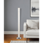 HomeRoots 49in. White Column LED Floor Lamp with Acrylic Shade - image 3