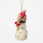Jim Shore Heartwood Creek Snowman Peace & Joy Christmas Ornament - image 2