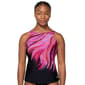 Womens Reebok Freestyle High Neck Tankini - image 1