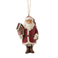 Jim Shore Heartwood Creek Gingerbread Santa Christmas Ornament - image 1