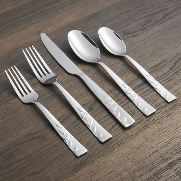 Cambridge&#174; Blossom Sand 20-Piece Flatware Set