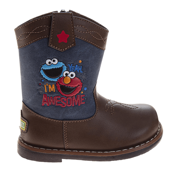 Toddler Unisex Sesame Street® Elmo & Cookie Monster Cowboy Boots
