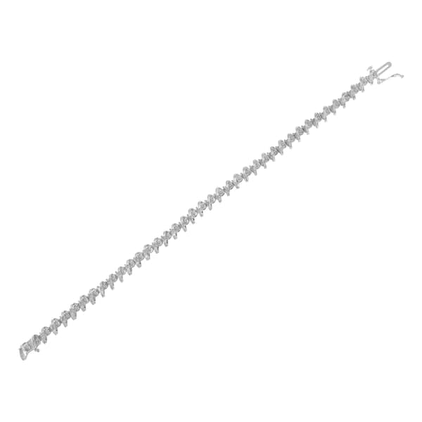 Diamond Classics&#8482; 1/4kt. Sterling Silver Diamond Bracelet